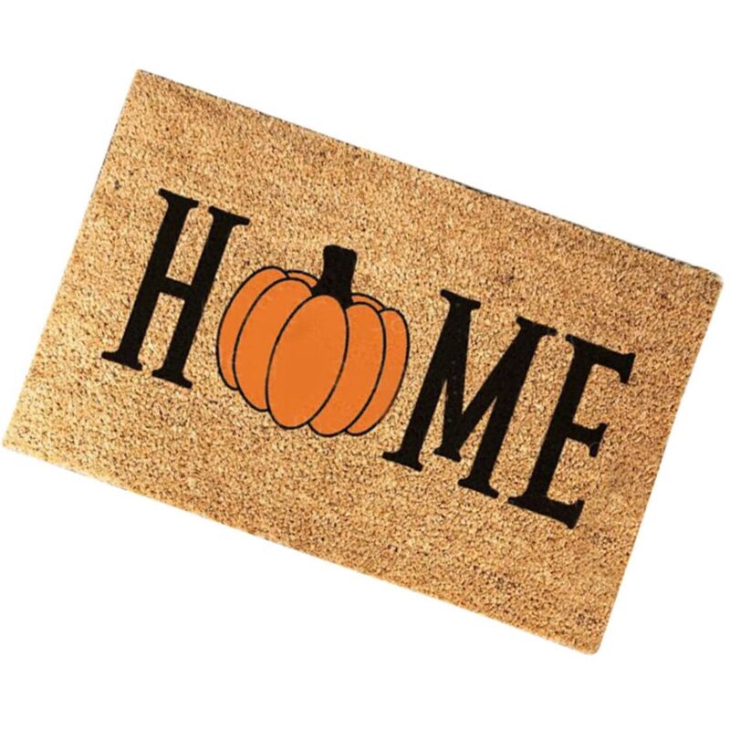 Stück Kürbis-Teppich, Halloween-Kürbis-Teppich, Kürbis-Küchenteppich, Kürbis-Fußmatte, Outdoor-Bodenmatte für Zuhause, Indoor-Teppich