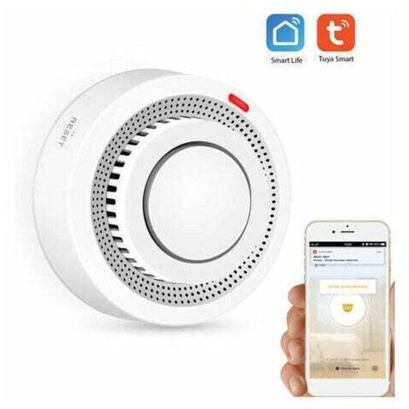 WLAN-Rauchmelder Smart Sensor Feueralarm Drahtloses Sicherheitssystem Smart Life Tuya App Smart Control Home Für Zuhause Küche / Geschäft / Hotel /