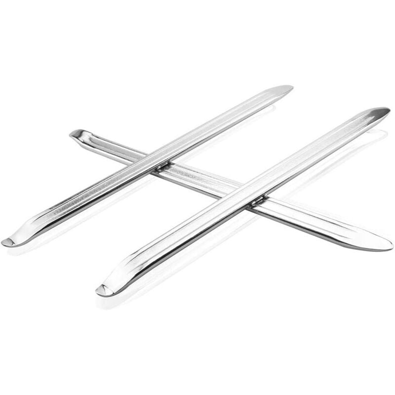 Stück Manueller Reifenheber, rostfreies Metall, 30 cm, langlebiger Reifenheber, Roller-Reifenheber, hohe Härte, Polieren für Roller, Fahrräder,