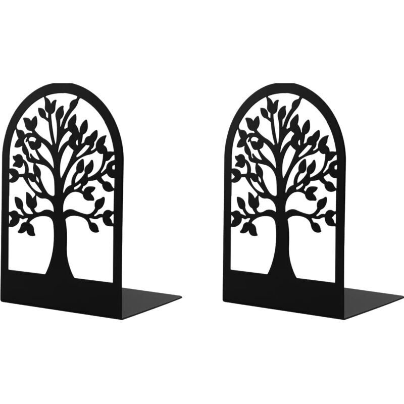 Stück Metall-Buchstützen für Bücher, kratzfeste Buchhalter für Büro, Schule und Zuhause, Trennblätter für Bücher, CDs, Aktenhalter für Büros