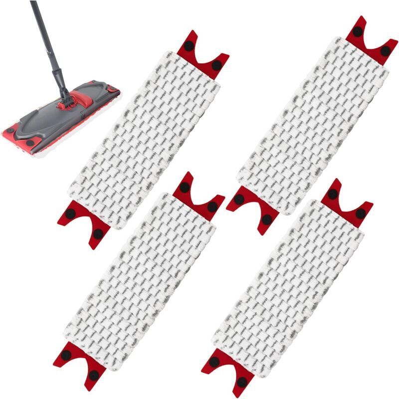 Mumu - Stück Nachfüllpackung für Vileda Ultramax Mop, für Vileda Ultramax/UltraMax Plus/Easy Wring UltraMax Mop, Nachfüllpackung für Vileda Mop, zum