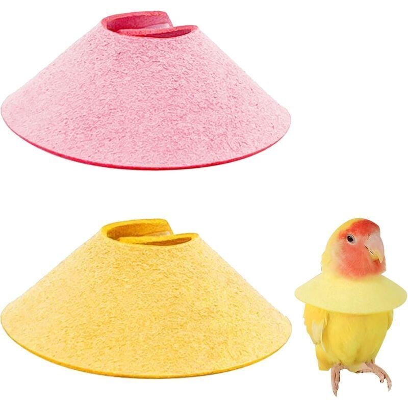 Stück Papageien-Anti-Biss-Halsband, Papageien-Halsband, Papageien-Erholungskegel, Schutzring, Papageien-Bissschutz, Anti-Biss-Halsband für Papageien