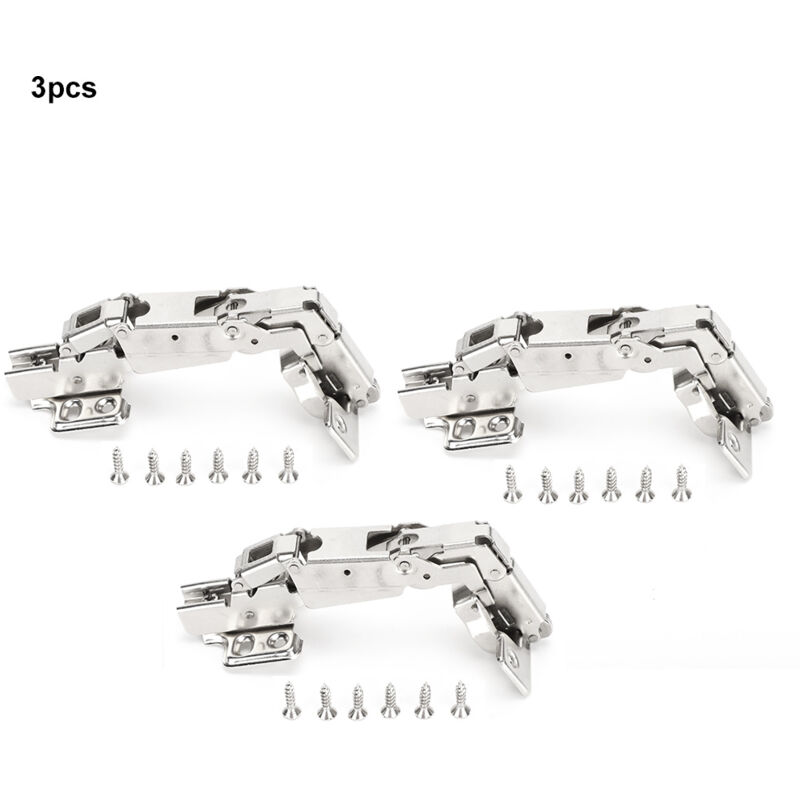 Stück Schrankscharniere aus Edelstahl für Kleiderschränke, Schränke und Möbelbeschläge