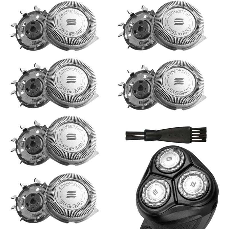 Stück SH50/30 Scherköpfe, kompatibel mit Philips Serie 3000, 5000 und AT8xx/AT7xx/PT7xx, inklusive Reinigungsbürste, Ersatzklingen für Philips