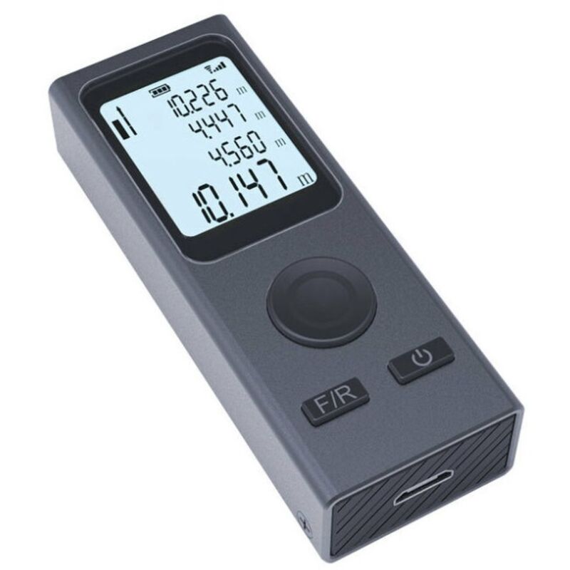 Intelligentes Laser-Entfernungsmessgerät, 30 m, digitales Laser-Entfernungsmessgerät, Mini-USB-wiederaufladbarer Hand-Entfernungsmesser