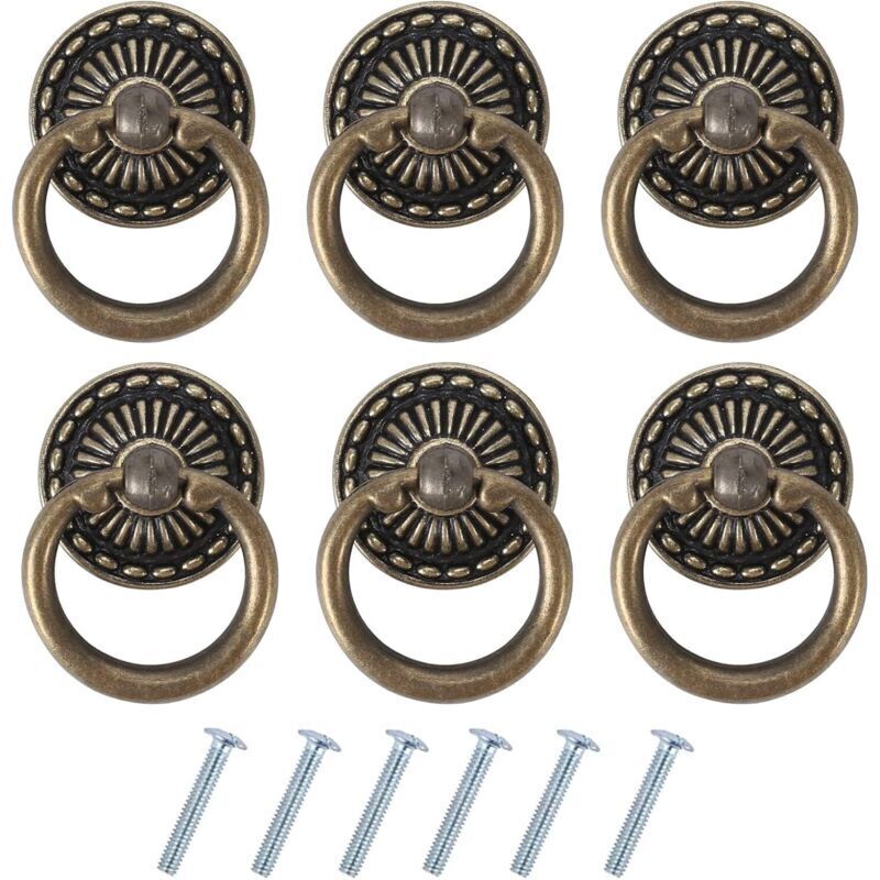 Stück Vintage-Möbelgriffe, antike Schubladengriffe, Türgriffe aus Bronze für Möbel, Kleiderschränke, Kommoden und Schranktüren
