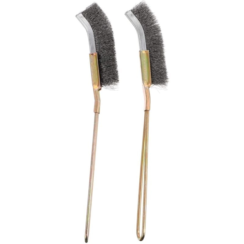 Stück Vogelkäfig-Reinigungsbürste, langer Griff, Futterkäfig, Drahtbürste, Reiniger, leicht zu reinigen, Vogel, Papagei, Haustierkäfig,