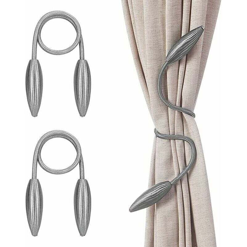 Odipie - Stück Vorhang-Raffhalter, kreative Vorhangschleife, Vorhangschnalle, Vorhang-Raffhalter, geeignet für Vorhänge, Türvorhänge,