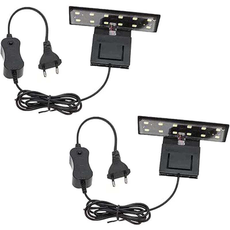 Stücke Aquarium Led Lampe Aquarium Licht Led Nano Aquarium led beleuchtung Aquarium beleuchtung X3 220V 6W Aquarium Beleuchtung für Wasserpflanzen