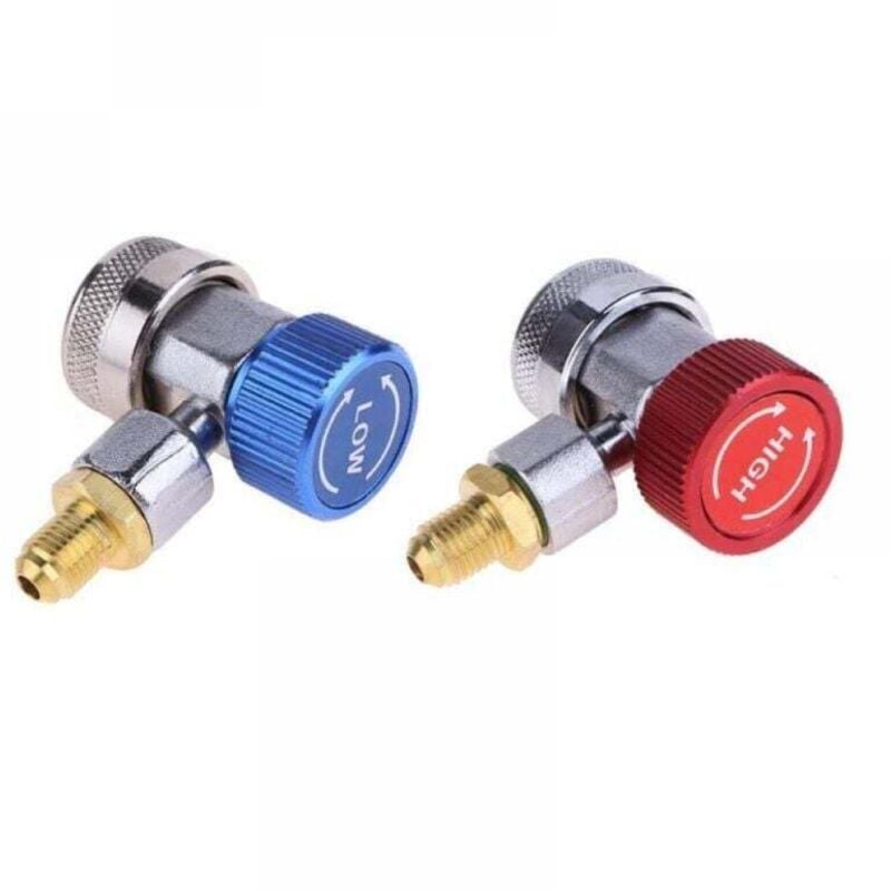 stücke Auto Klimaanlage Schnell Anschlüsse R134A Hohe Niederdruck Klimaanlage Systeme