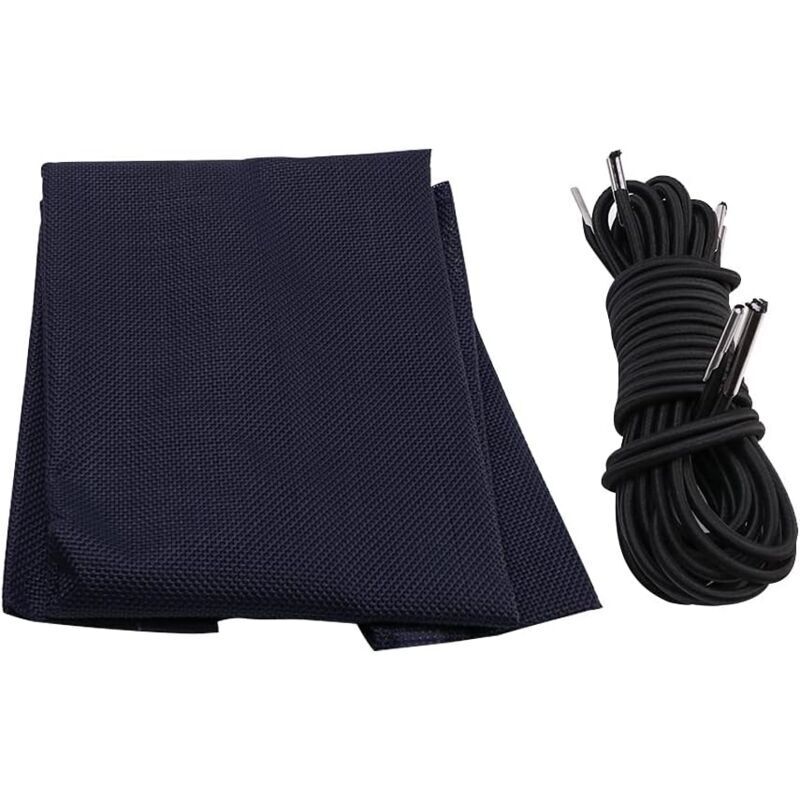 Stuhl-Ersatzstoff, Anti-Schwerkraft-Lounge-Stuhl-Stoff (Marineblau) mit Seil, Stuhl-Zubehör, elastischer Bungee-Patio-Lounge-Stuhl FLITI