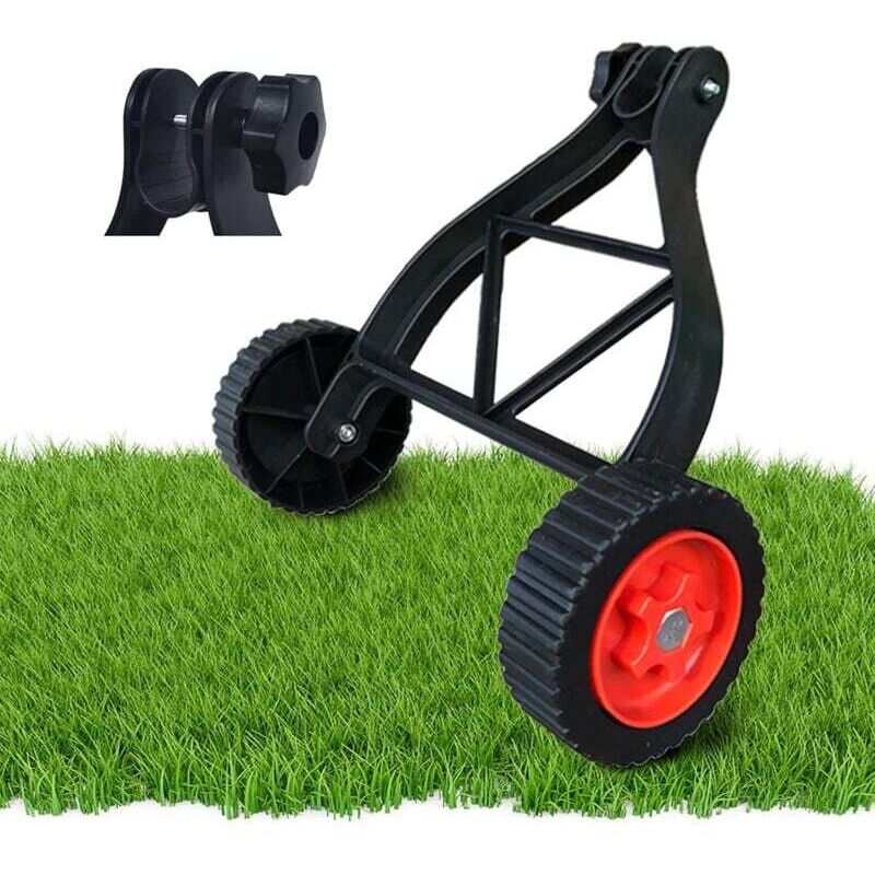 Stützräder für Rasentrimmer, Freischneider, handgeführte Freischneider, verstellbare Stützräder, Zubehör für Rasentrimmer, Rasenmäher,
