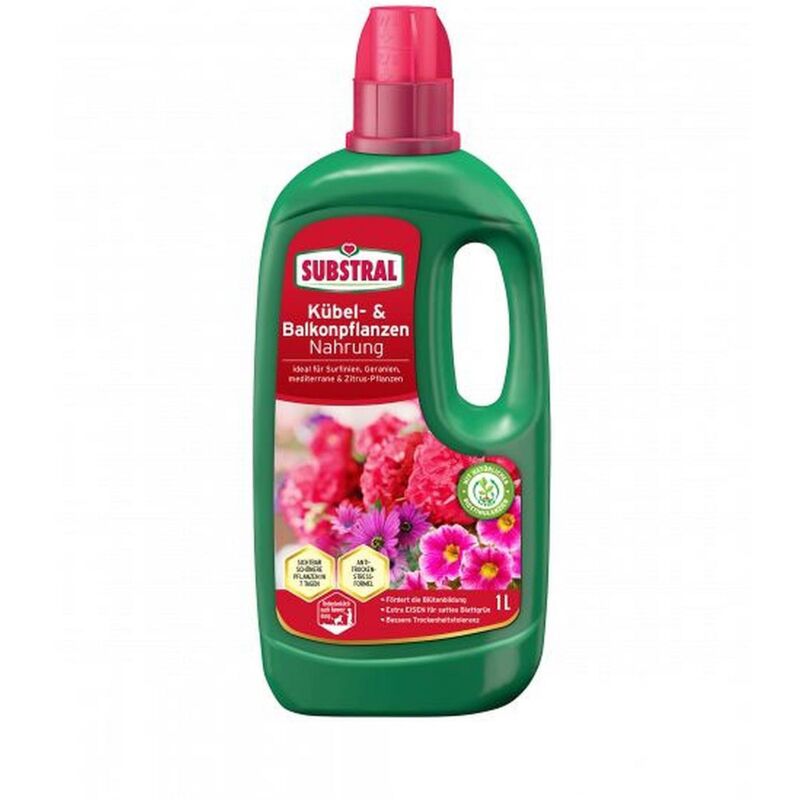 Substral Kübel- & Balkonpflanzen Nahrung 1 L Dünger