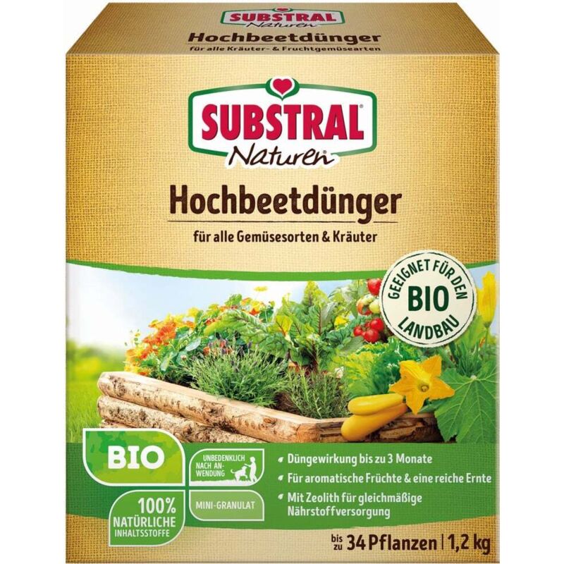 Substral Naturen Hochbeet Dünger 1,2 kg Dünger