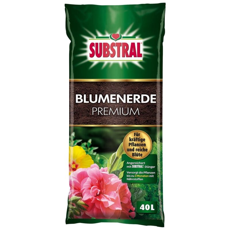 Substral - Premium Blumenerde 40 Liter