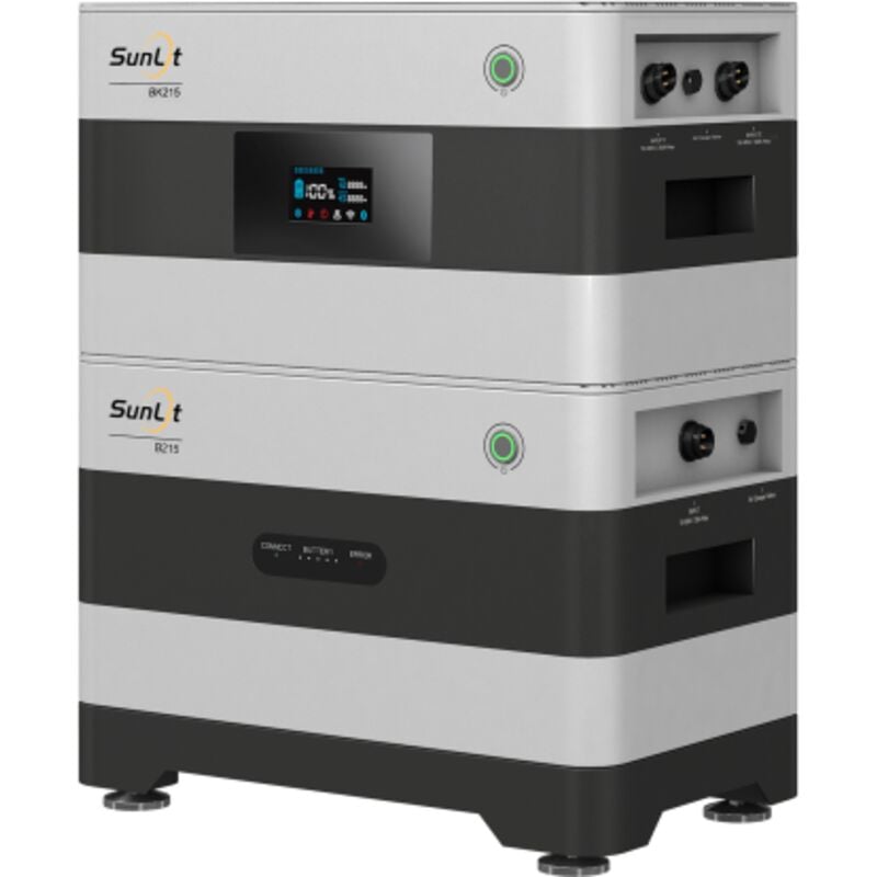 Balkonkraftwerkspeicher Duo Solar BK215+B215 4300Wh Balkonkraftwerk Solar 19% - Sunlit
