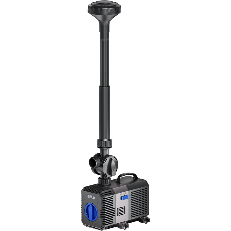 SunSun CTP-5003 SuperECO Teichpumpe 5000 l/h 30 W, 3,3 m Förderhöhe, als Springbrunnenpumpe Filterpumpe Skimmerpumpe regelbar höhenverstellbar