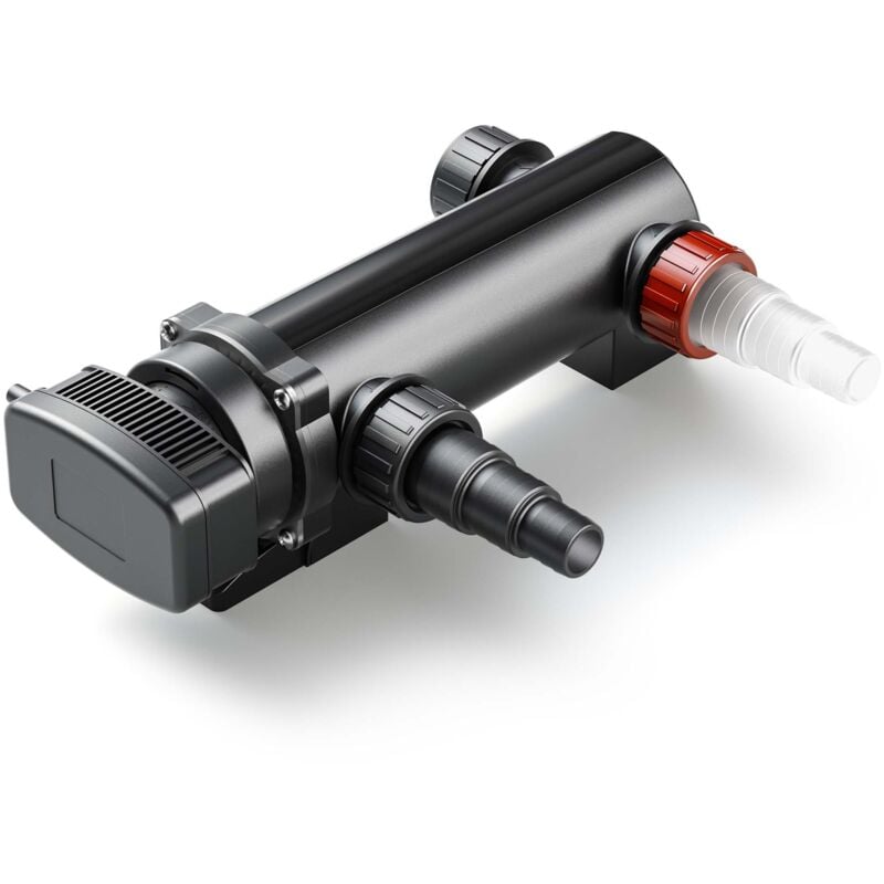 CUV-318 Teichklärer 3000 l/h / 18 w uvc Vorklärgerät für Teichfilter & Teichpumpe Wasserklärer mit UV-Lampe Lichtfilter zur Algenbekämpfung - Sunsun