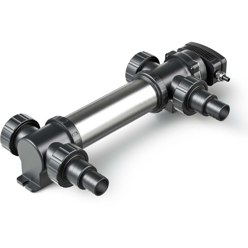 CUV-736 Teichklärer 7000 l/h / 36 w uvc, Vorklärgerät für Teichfilter & Teichpumpe, Wasserklärer mit UV-Lampe, Lichtfilter zur Algenbekämpfung