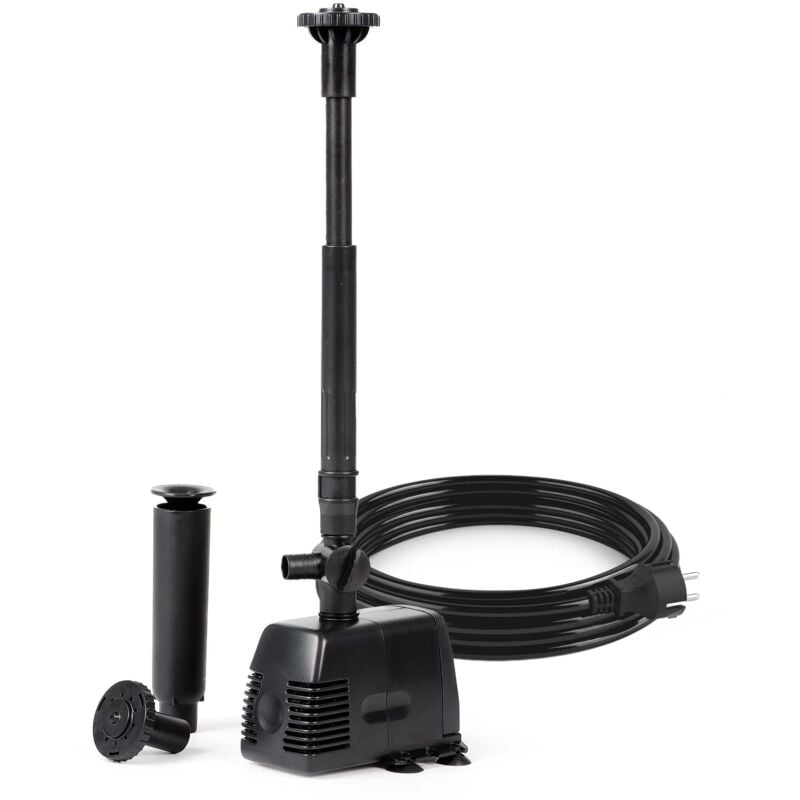 HJ-943 eco Teichpumpe 800 l/h 16 w, 1,3 m Förderhöhe, als Springbrunnenpumpe Filterpumpe Aquariumpumpe regelbar höhenverstellbar - Sunsun