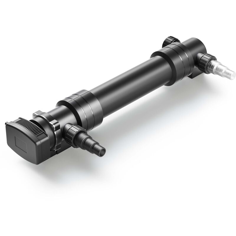 CUV-655 Teichklärer 8000 l/h / 55 w uvc, Vorklärgerät für Teichfilter & Teichpumpe, Wasserklärer mit UV-Lampe, Lichtfilter zur Algenbekämpfung