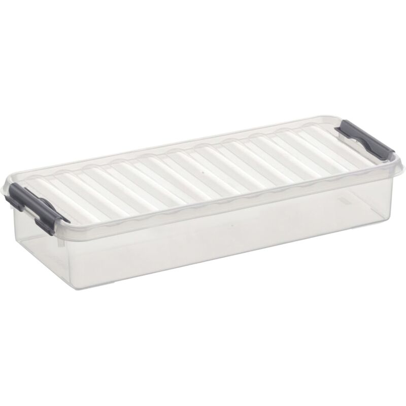 Aufbewahrungsbox Q-Line 2,5 l mit Deckel Kunststoffbox Kiste - Sunware