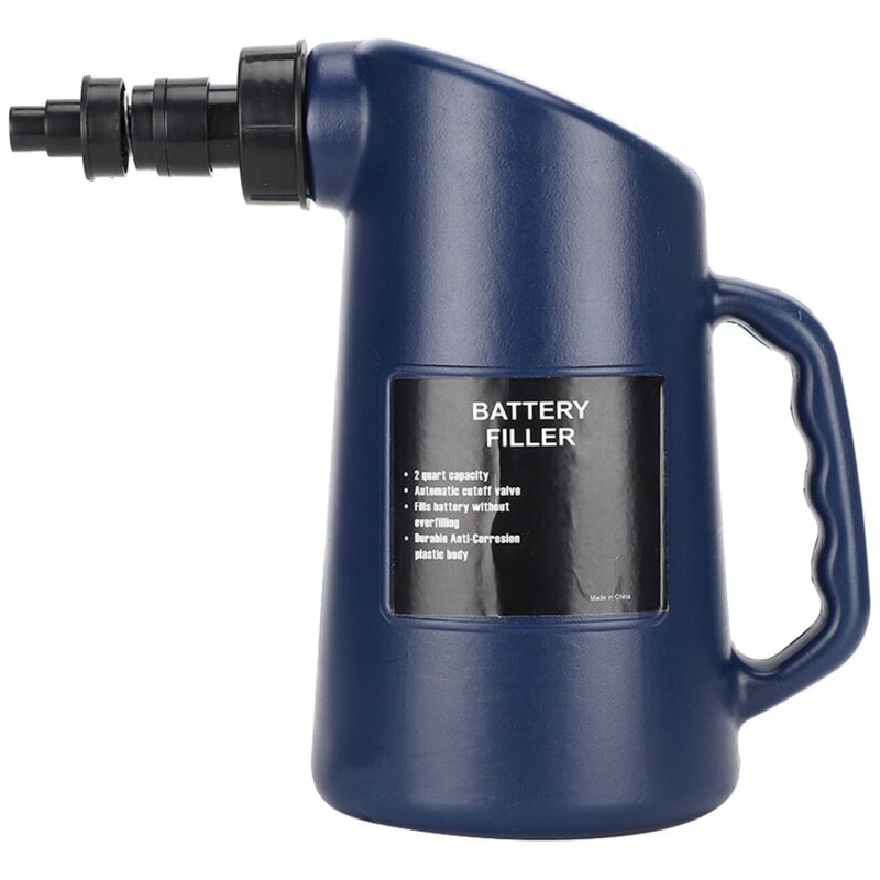 SUNXURY 2L Autobatterie-Füller Blei-Säure-Flüssigkeits-Füllwerkzeug Auto Auto Deep Cycle Krug