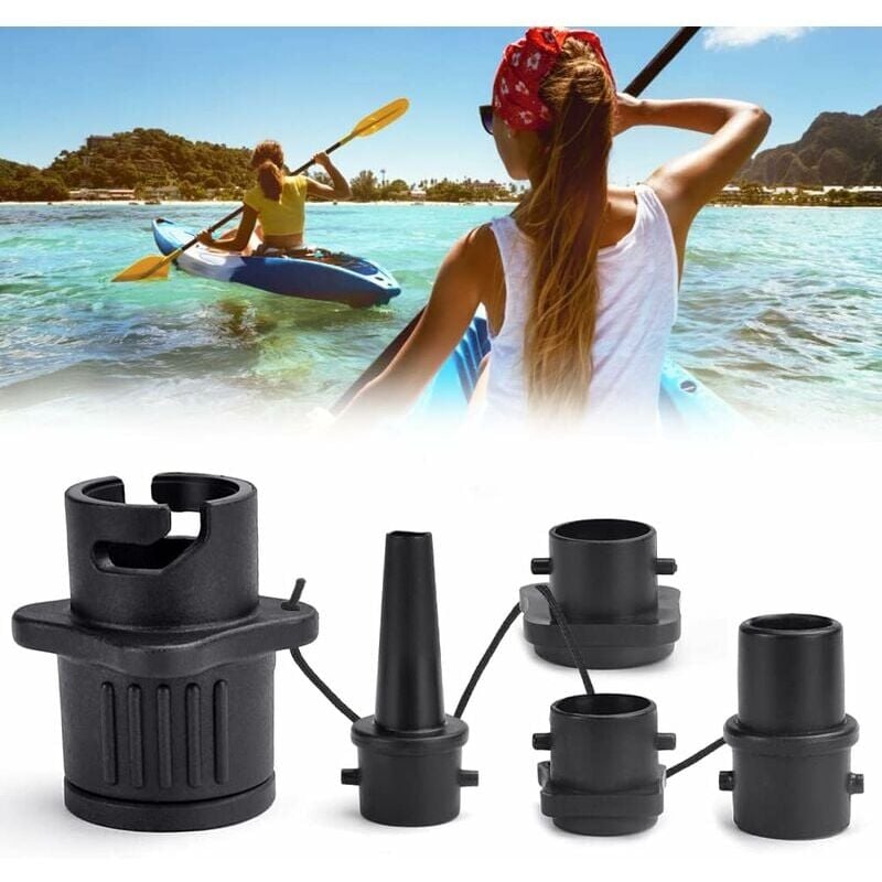 SUP-Pumpenadapter für Schlauchboot-Luftpumpenkonverter und Ventilkite/Boston Pomp