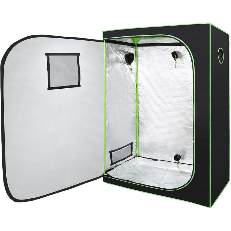 SWANEW Growzelt Growbox Gewächshaus Indoor Pflanzenzelt 100x100x200cm