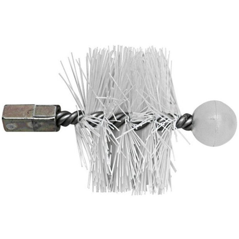 Synthetische Kaminkehrbürste, speziell für Pelletöfen D.100mm Dmo