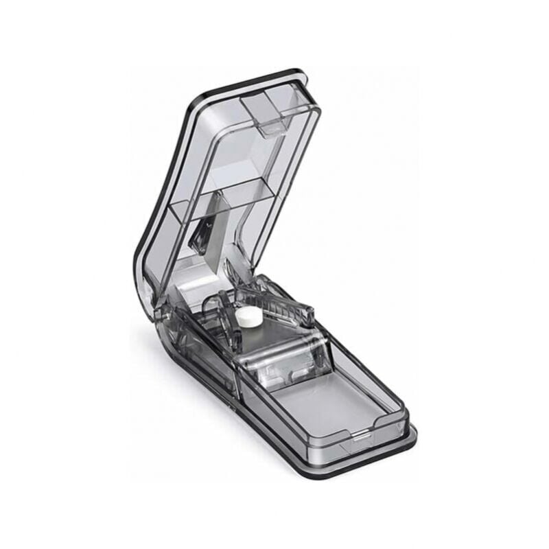 Tablettenschneider zum Schneiden und Zerkleinern kleiner und großer Pillen, Tablettenteiler zum Teilen Ihrer Pillen und zum Tragen Ihrer Medikamente,