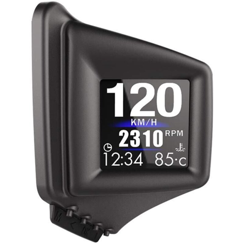Tachometer, Head-Up-Display für Autos obd, GPS-Tachometer, Head-Up-Display kmh/mph für alle Autos