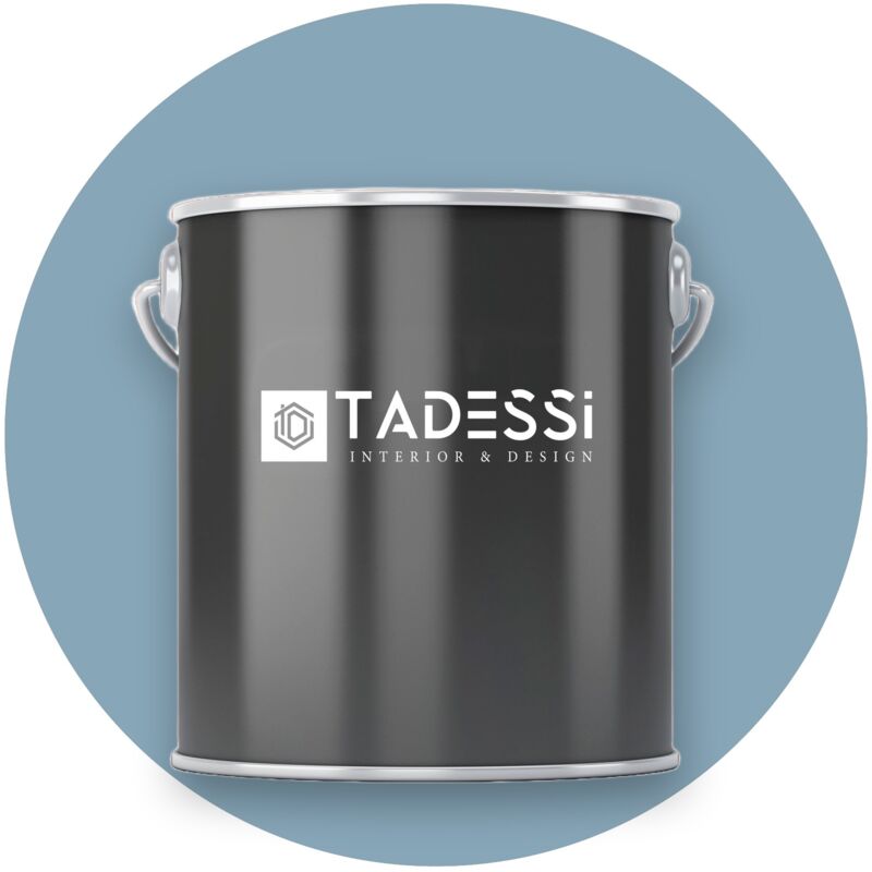TADESSI Wall Select Wandfarbe Blau - Helles Blau - abwaschbare Innenfarbe matt - Dispersionsfarbe - Geruchsarm und Lösemittelfrei