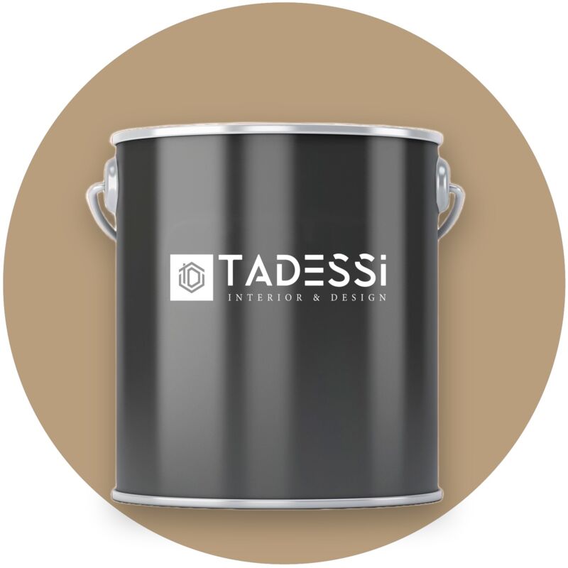 TADESSI Wall Select Wandfarbe Beige - Sandbraun - abwaschbare Innenfarbe matt - Dispersionsfarbe - Geruchsarm und Lösemittelfrei