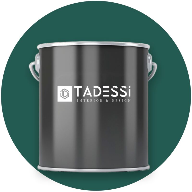 TADESSI Wall Select Wandfarbe Grün - Moosgrün - abwaschbare Innenfarbe matt - Dispersionsfarbe - Geruchsarm und Lösemittelfrei
