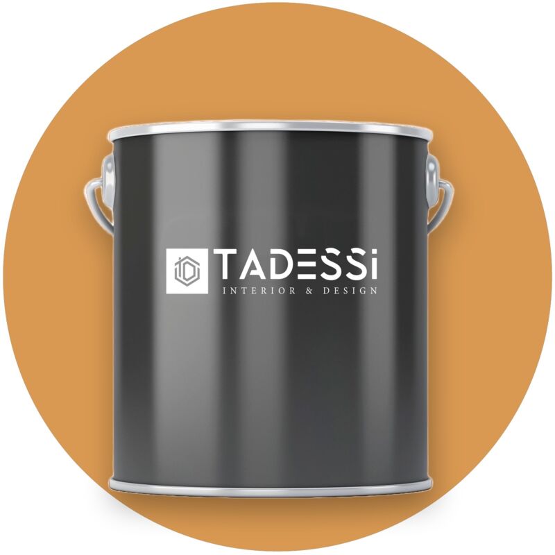 TADESSI Wall Select Wandfarbe Orange - Terracotta - abwaschbare Innenfarbe matt - Dispersionsfarbe - Geruchsarm und Lösemittelfrei