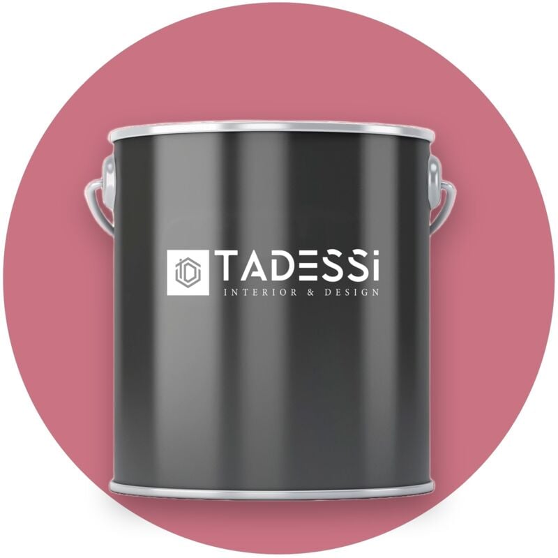 TADESSI Wall Select Wandfarbe Pink - Eisrosa - abwaschbare Innenfarbe matt - Dispersionsfarbe - Geruchsarm und Lösemittelfrei