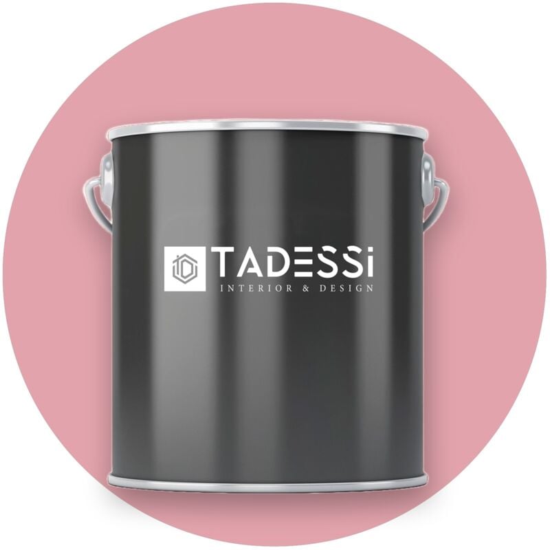 TADESSI Wall Select Wandfarbe Pink - Pfirsich - abwaschbare Innenfarbe matt - Dispersionsfarbe - Geruchsarm und Lösemittelfrei