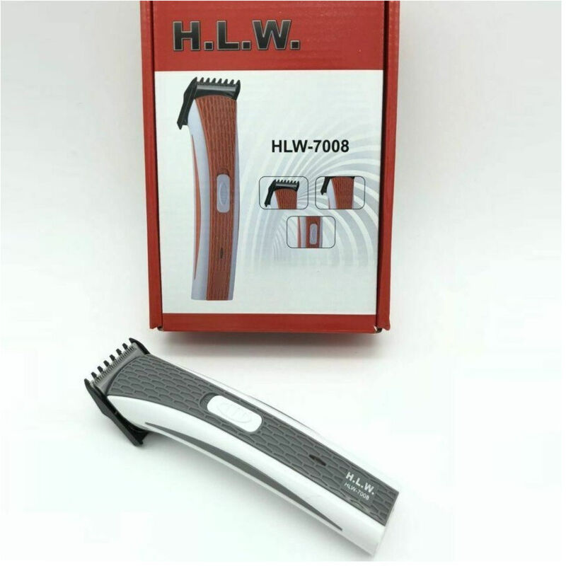 Trade Shop - HAARSCHNEIDER HAAR-BART-TRIMMER WIEDERAUFLADBARER AKKU HLW-7008 -