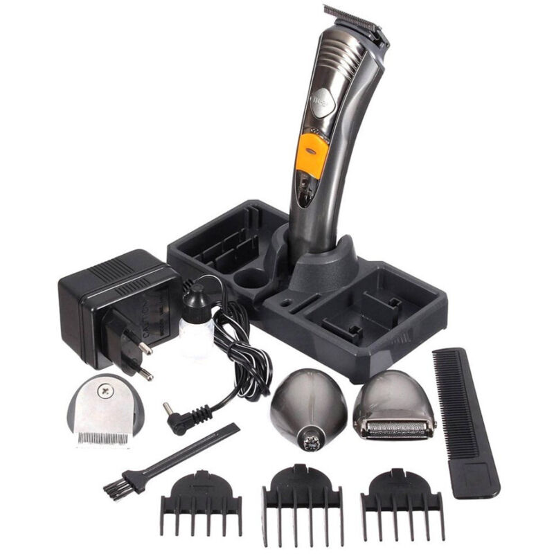 Trade Shop Traesio - Trade Shop - elektrischer haarschneider 7 in 1 rasierer-set bart nase körper trimmer haarschneider -