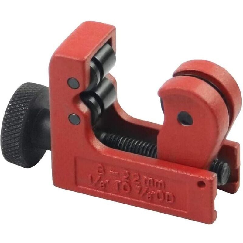 Tagliatubi regolabile KZQ mini macchina da taglio, mini tagliatubi in rame, mini tagliatubi regolabile da 3 a 22 mm, realizzato in lega di acciaio,