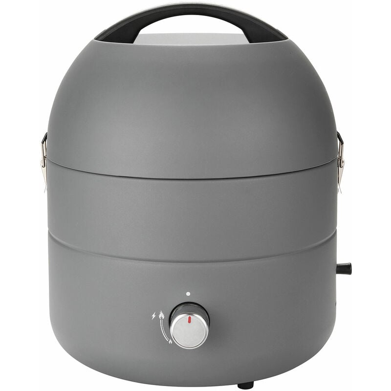 Grill-to-Go portabler Gas-Grill Camping-Grill Grau - Taino