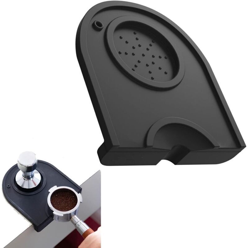 Tampermatte, Espresso-Tampermatte, Kaffeepulver-Presskissen, Kaffee-Tampermatte, Kaffee-Tampermatte, Espresso-Tamper-Eck-Kaffee-Tamperhalter für