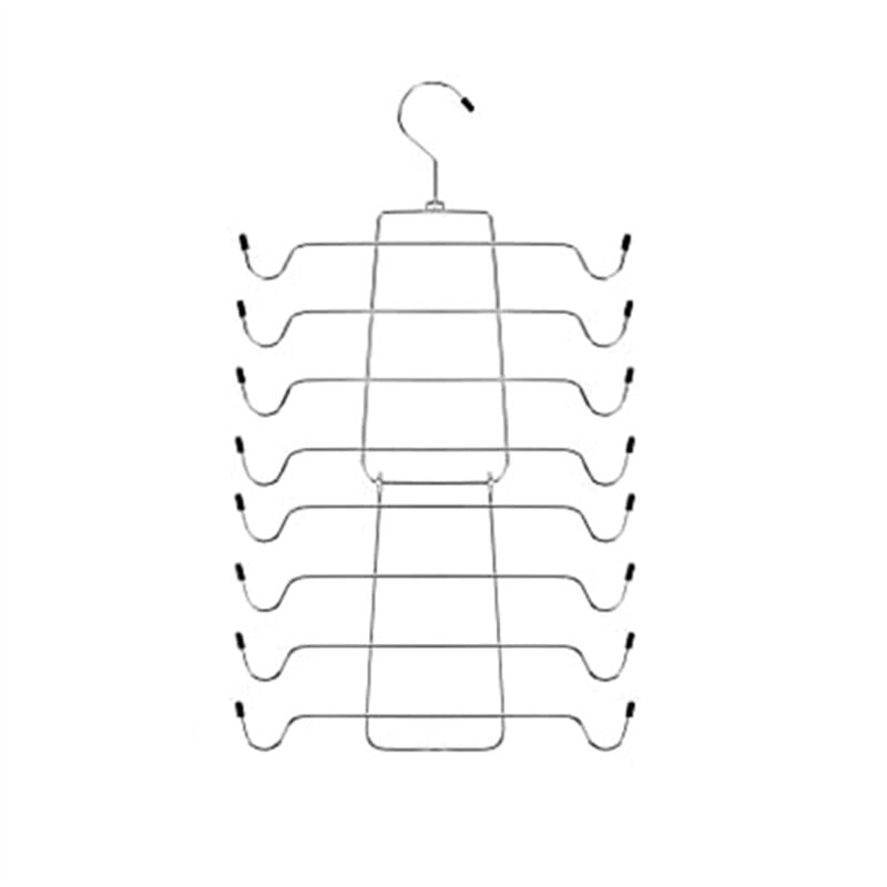 Tank-Top-KleiderbüGel, Platzsparende KleiderbüGel, Rutschfeste HäNgende Sporthalterung, Schrank-Organizer und Aufbewahrung für Unterhemden, Tank-Tops