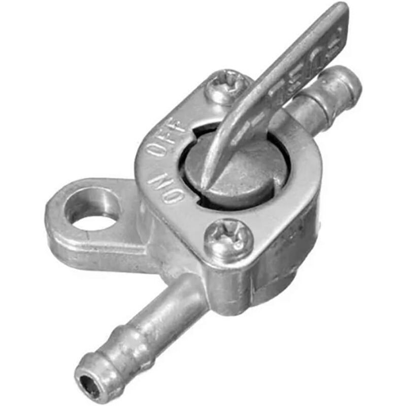 Tankhahn mit Federmechanismus, 6 mm, universell für Motorrad, Roller, Moped und Moped, mit Absperrfunktion