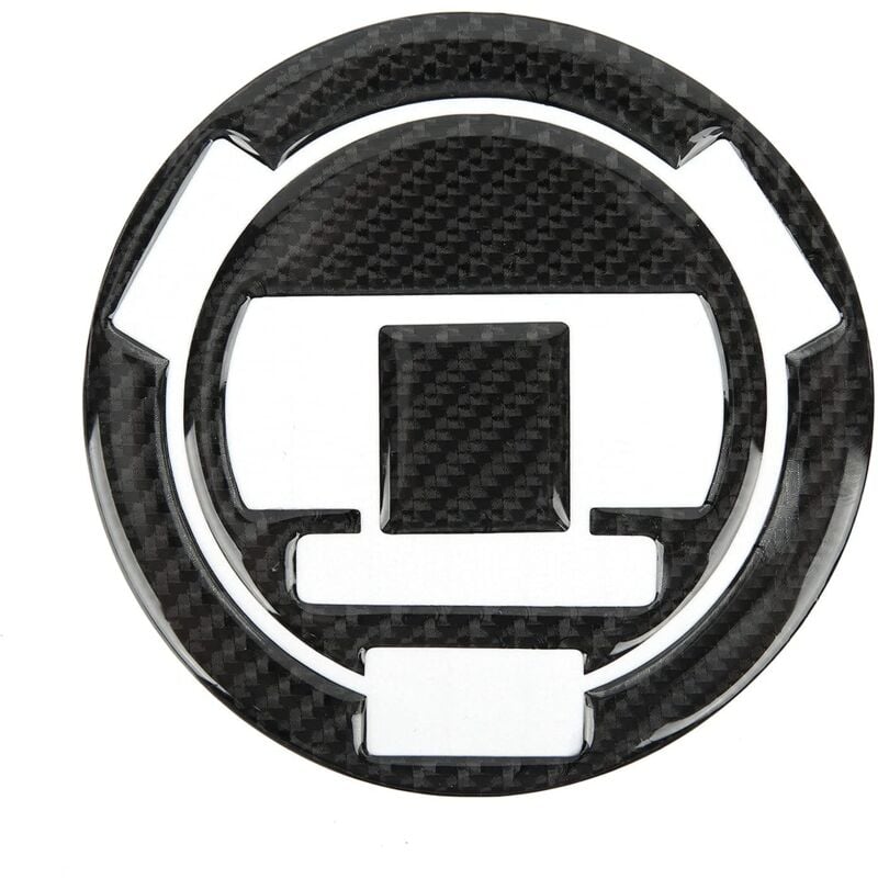 Tankpad-Aufkleber-Aufkleber, Motorrad Tank Aufkleber, Kohlefaser Tankdeckel Aufkleber Aufkleber für R1200GS F800GS S1000R F800GS F650GS (Twin)