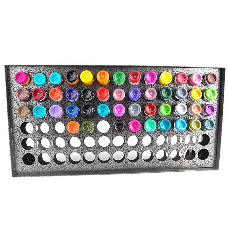 Tattoo Ink Rack Pigment Ständer Farbkappenhalter Tattoo Ink Displayhalter Inkständer Lagerregal Tattoo Paint Display Stand für Tattoo Supplies (78