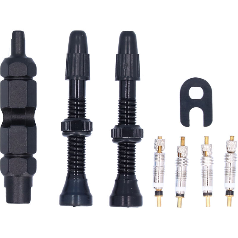 Tbest Tubeless-Ventilschaft, französischer Typ, Hochleistungs-Aluminiumlegierungsreifen für Rennräder, Mountainbikes, 1,6 Zoll, 40 mm, Fahrradzubehör