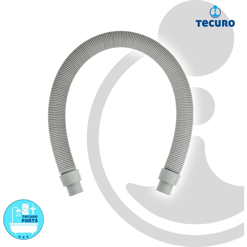 Tecuro - Waschmaschinen Spülmaschinen Ablaufschlauch ausziehbar von 60 - 200 cm
