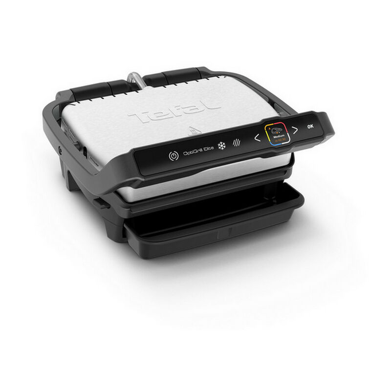 Tefal - Fleischgrill 2000w 600cm² edelstahl/schwarz gc750d12
